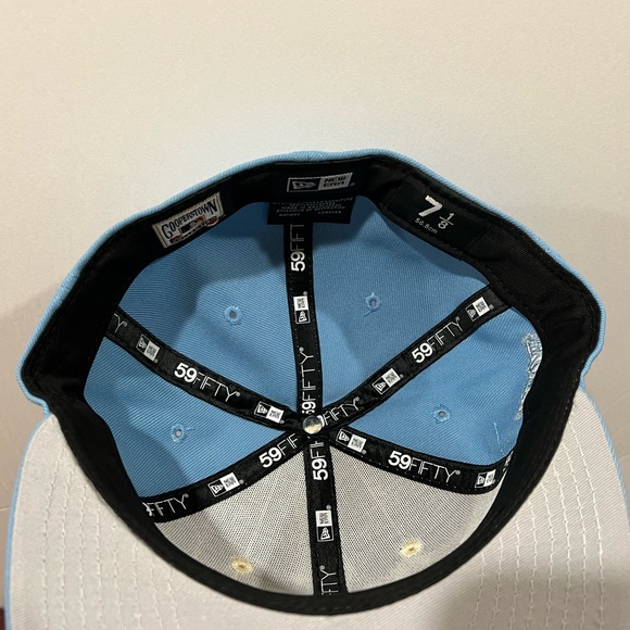 New Era, 59Fifty Fitted Hat, Philadelphia Phillies, Blue & White - Picture 7 of 10